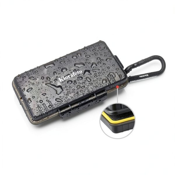 Kiorafoto Waterproof Memory Card Case for SD/TF-5