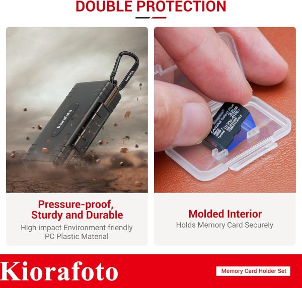 Kiorafoto Memory Card Case for 54 Micro SD-2