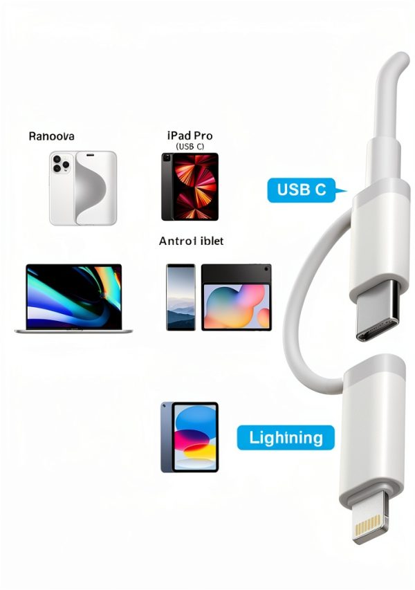 Denlane SD Card Reader for iPhone & USB Devices-4