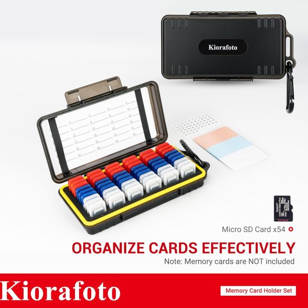 Kiorafoto Memory Card Case for 54 Micro SD-1