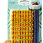 Gracelife Cookie Stamps Plastic Alphabet Numbers DIY Baking-0