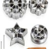 YIMITEE Aluminum Cookie Molds Set Heat Resistant Shapes-0