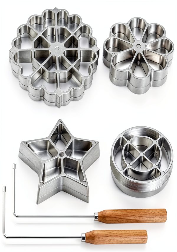 YIMITEE Aluminum Cookie Molds Set Heat Resistant Shapes-0
