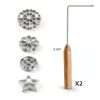 YIMITEE Aluminum Cookie Molds Set Heat Resistant Shapes-1
