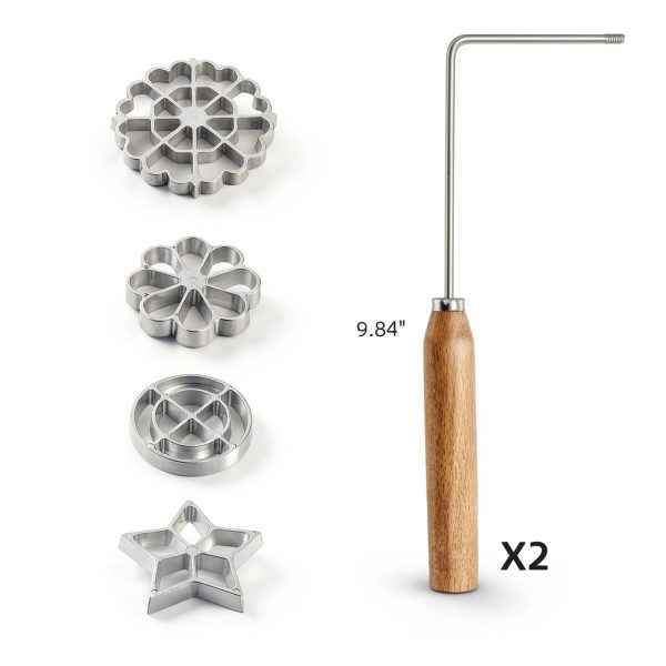 YIMITEE Aluminum Cookie Molds Set Heat Resistant Shapes-1
