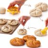 porlik Silicone Donut Mold Dishwasher Safe 3 Cup-2