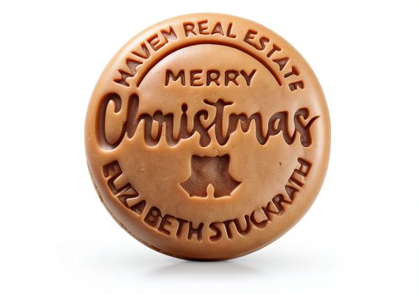Personalized Cookie Stamps PLA Durable Pink Family Name-0