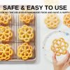 MUMSUNG Flower Bunuelos Mold Stainless Steel Christmas-7