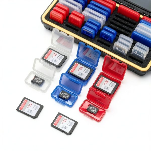 Kiorafoto Waterproof Memory Card Case for SD/TF-8