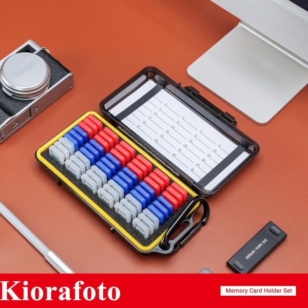 Kiorafoto Memory Card Case for 54 Micro SD-8