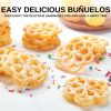 MUMSUNG Flower Bunuelos Mold Stainless Steel Christmas-6