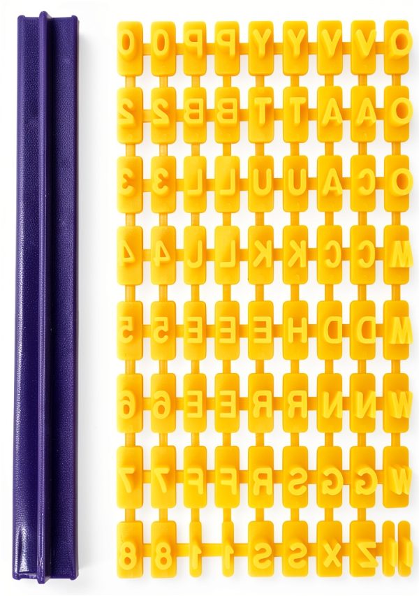 Coitak Cookie Stamps Food Grade Letters Numbers Baking-1