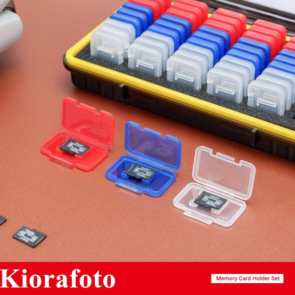 Kiorafoto Memory Card Case for 54 Micro SD-7
