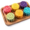 WeTop Cookie Stamps BPA Free ABS Material 6 Piece Set-4