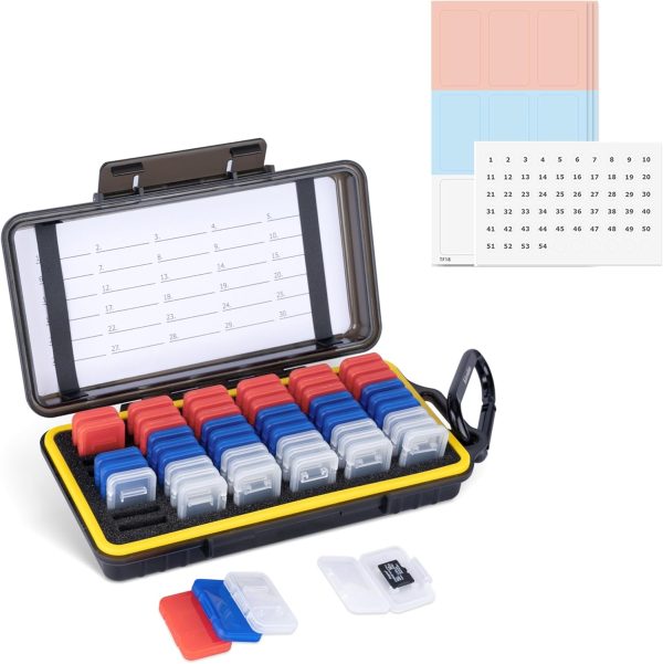 Kiorafoto Memory Card Case for 54 Micro SD-0