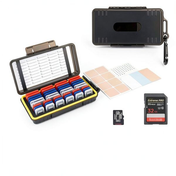 Kiorafoto Waterproof Memory Card Case for SD/TF-1
