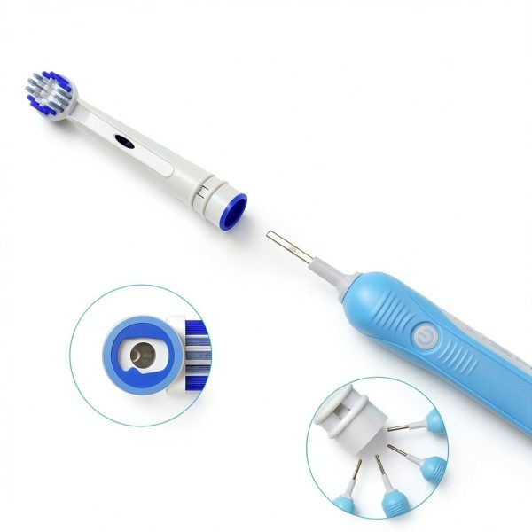 Oral-B White Replacement Brush Heads Pack of 4-4