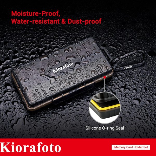 Kiorafoto Memory Card Case for 54 Micro SD-5