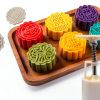 WeTop Cookie Stamps BPA Free ABS Material 6 Piece Set-0