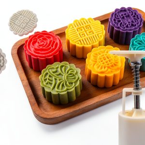 WeTop Cookie Stamps BPA Free ABS Material 6 Piece Set-0