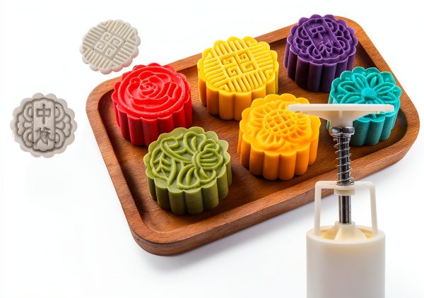 WeTop Cookie Stamps BPA Free ABS Material 6 Piece Set-0
