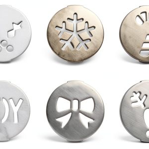 Wilton Cookie Stamps Christmas Shapes Uniform Spritz Cookies-0