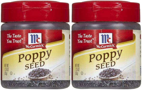 McCormick Poppy Seed Premium Baking Cooking Garnish-0
