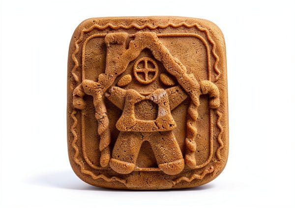 Nordic Ware Cookie Stamps Cast Aluminum Gingerbread Design-3