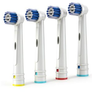 Oral-B White Replacement Brush Heads Pack of 4-0