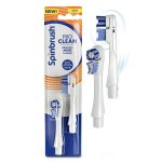 Spinbrush PRO CLEAN Replacement Heads 2 Count Blue-0