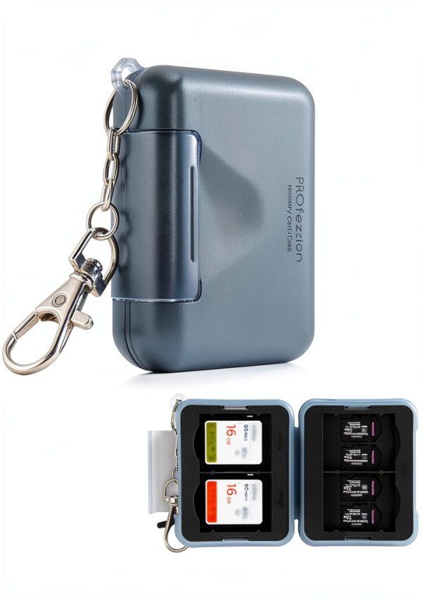 PROfezzion Memory Card Holder Grey 12 Slots-6