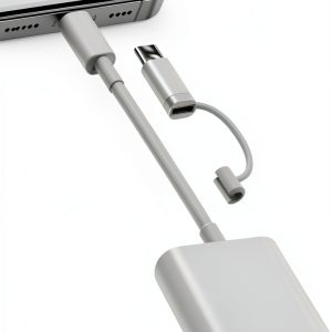 Fubiaofei Dual Slot SD Card Reader USB‑C Lightning-0