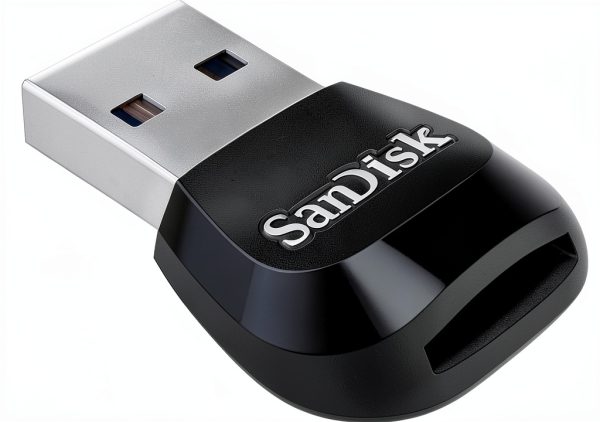 SanDisk Compact MicroSD Card Reader for Nintendo Wii-0