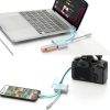 USB C SD Card Reader WEZAFO 3 in 1 Dual Slot-6
