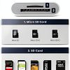 Fubiaofei Dual Slot SD Card Reader USB‑C Lightning-2
