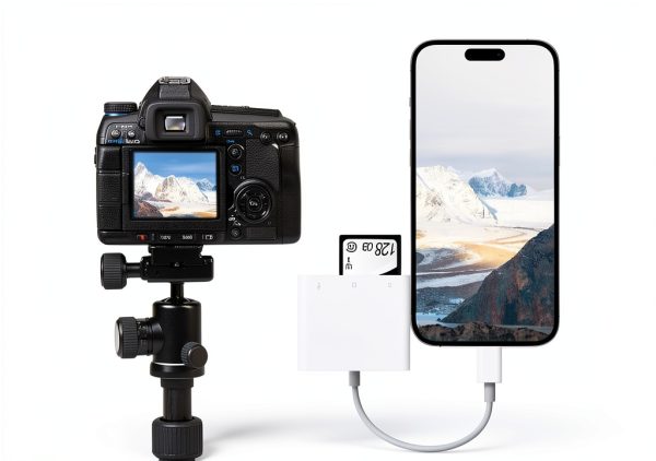 SUNTRSI XHN-L+pro-USB SD Card Reader for iPhone-6