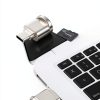 USB C Micro SD Card Reader Mepsies Gold Compact-6