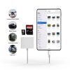 SUNTRSI XHN-L+pro-USB SD Card Reader for iPhone-3