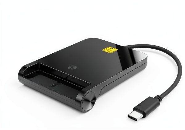 ZOWEETEK USB‑C CAC Card Reader Black Military Grade for Windows Mac-7