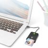 ZOWEETEK USB‑C CAC Card Reader Black Military Grade for Windows Mac-2