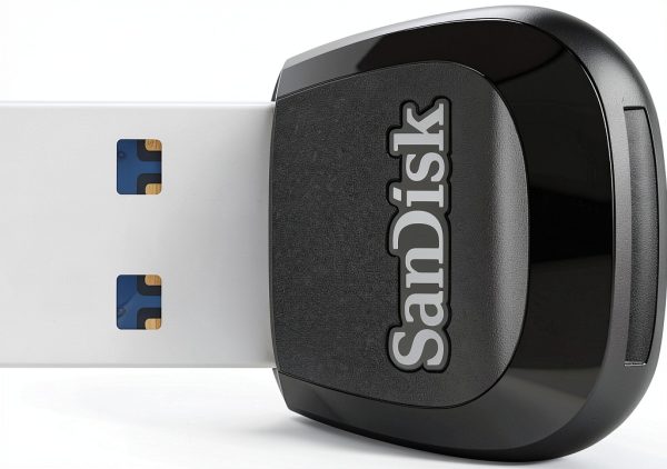 SanDisk Compact MicroSD Card Reader for Nintendo Wii-1