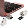 USB C Micro SD Card Reader Mepsies Gold Compact-2