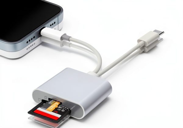 Luonanava 2 IN 1 SD Card Reader for iPhone iPad-0