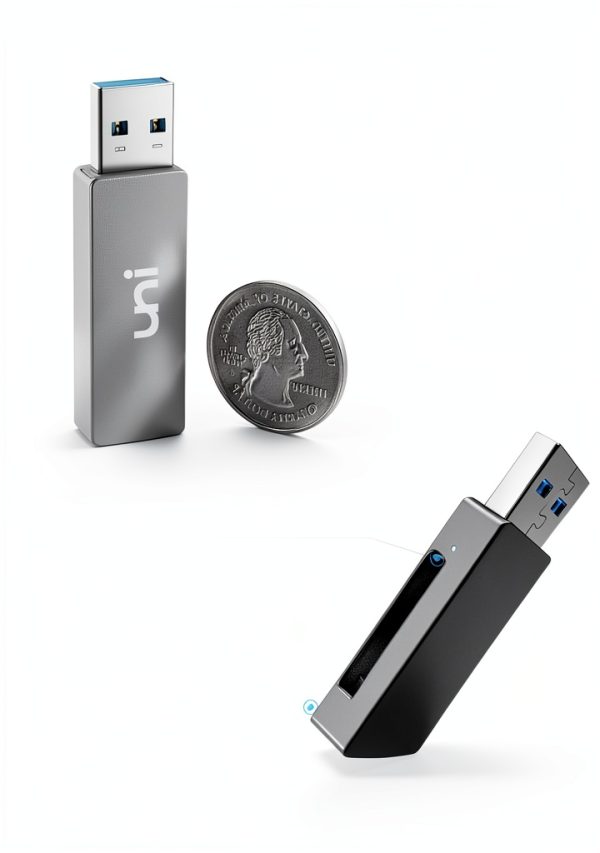 uni Super Speed USB SD Card Reader Grey-6