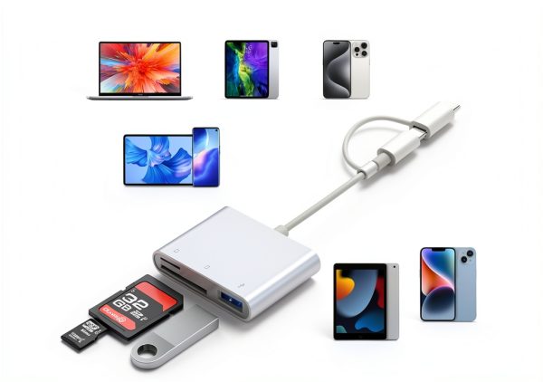 SUNTRSI XHN-L+pro-USB SD Card Reader for iPhone-1