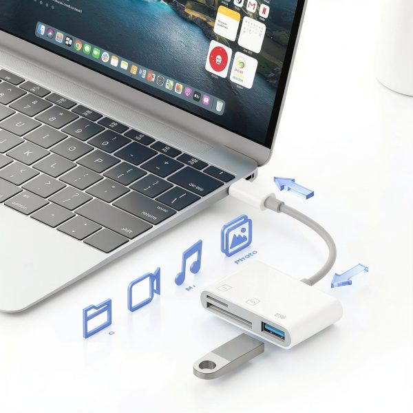 ROÉKO A020 USB C SD Card Reader-7