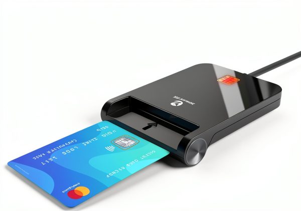 ZOWEETEK USB‑C CAC Card Reader Black Military Grade for Windows Mac-3