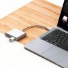 MujuDoler USB-C SD Card Reader 3-in-1 Dual Slot White Model C4-C-5