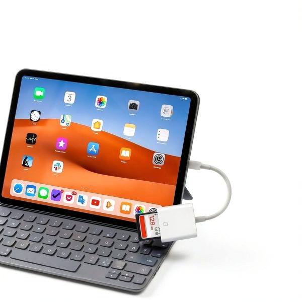 USB C SD Card Reader MTIQHS Dual Slot SD TF High Speed 60 MBs-3