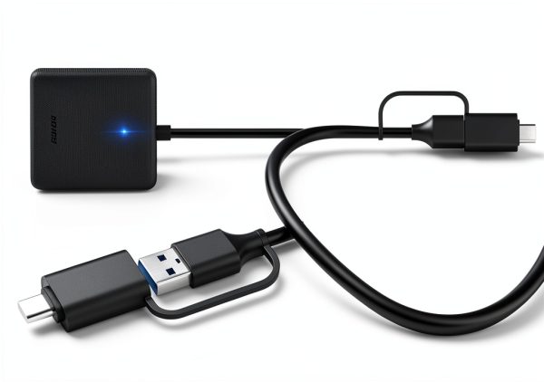 BENFEI USB‑C/USB 3.0 4‑in‑1 Card Reader SD MicroSD CF Memory Stick-6